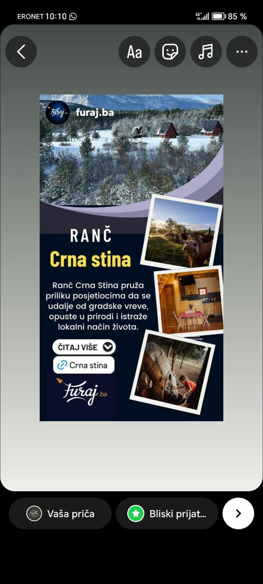 Ranc Crna Stina Vila Livno Exterior foto